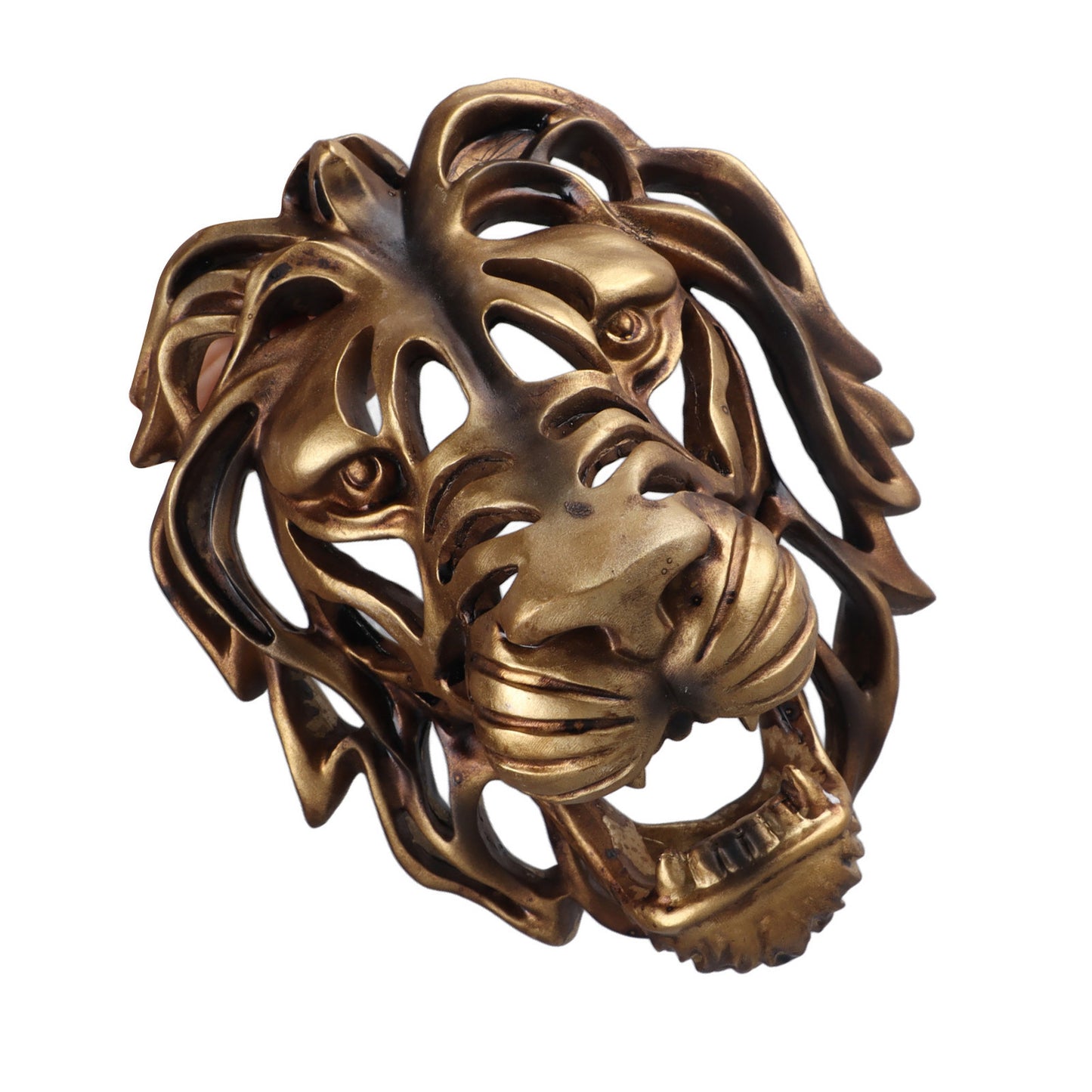 Majestic Roar – Lion Head Wall Sculpture