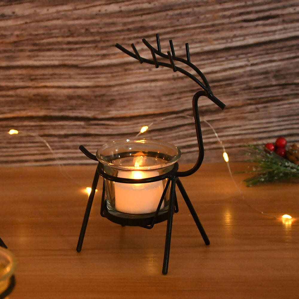 Minimalist Iron Candlestick – Sleek & Elegant Candle Holder