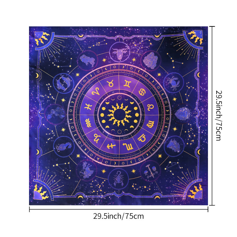 Lunar Whispers Tarot Cloth