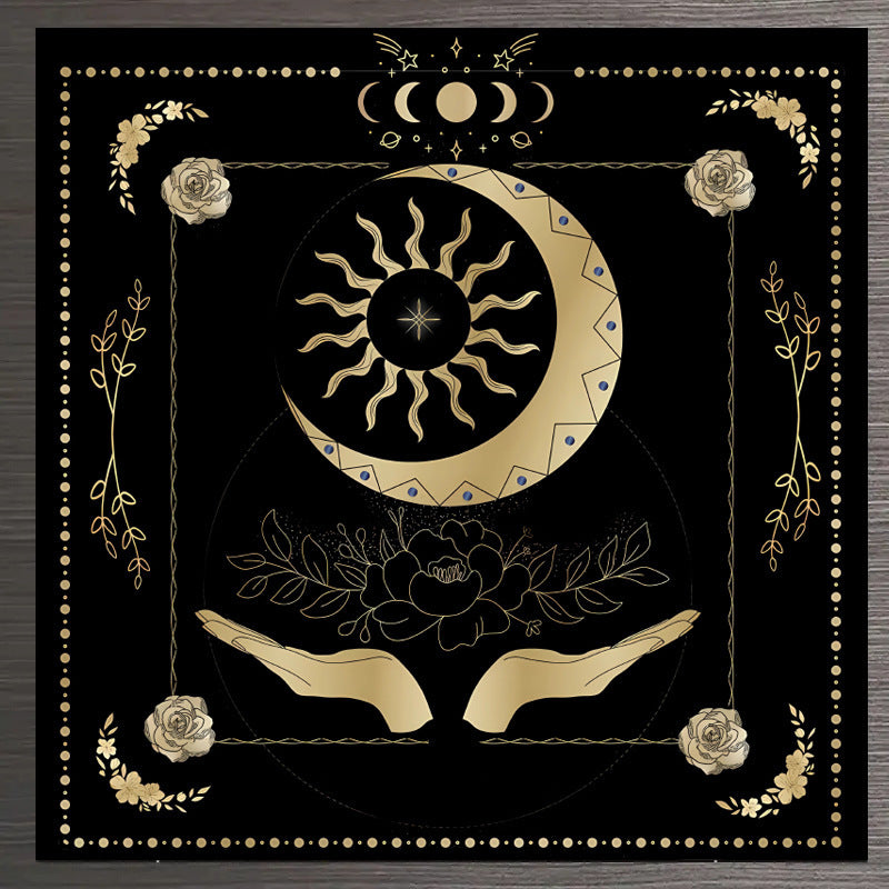 Lunar Whispers Tarot Cloth