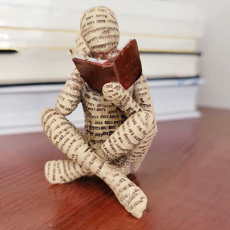 Literary Muse – Reading Woman Thinker Statue