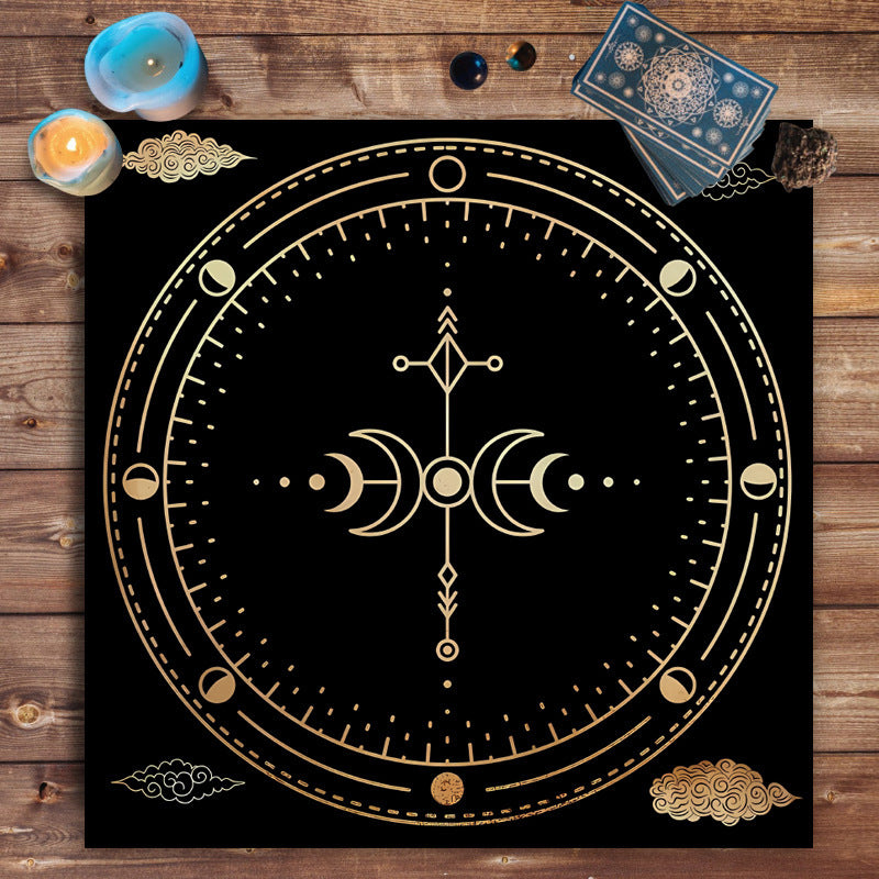 Lunar Whispers Tarot Cloth