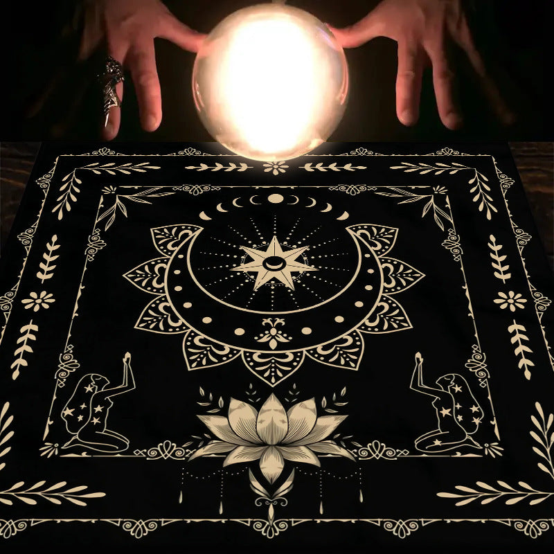 Lunar Whispers Tarot Cloth